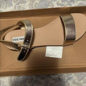 Steve Madden Gold Women's Sandals